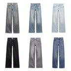 Z1975 straight height waist long jeans 2025 ETJ Autumn/Winter New Wash Product y2k Classic  Jeans for women