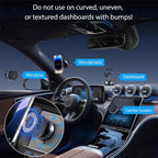 Magnetic Suction Phone Holder, Foldable and Retractable Hands-Free Suction Cup Phone Mount for Car/Gym/Mirror/Smooth Surface