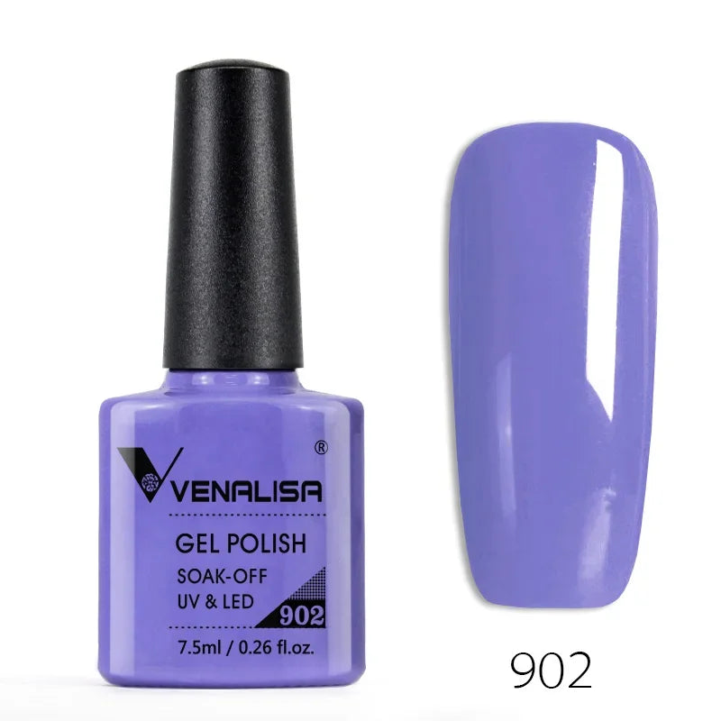 Venalisa Neon Gel Polish Varnishes Hybrid Nails For Manicure 7.5ml Semi Permanent Soak off Enamel Gel Polish UV Nail Gel Polish