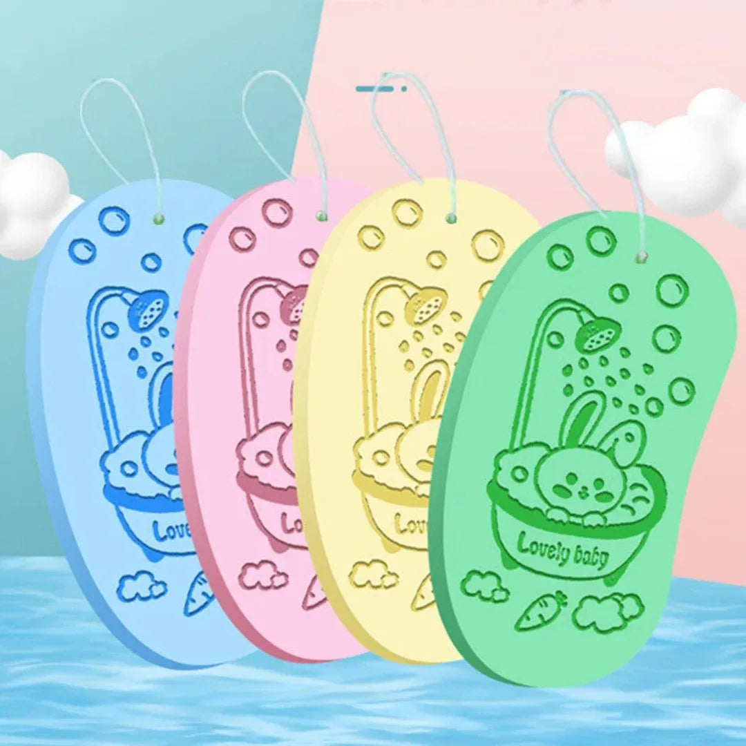 Soft Bath Sponge Body Scrub Bast Wisp Massage Brush Relax Exfoliating Sponge for Bathing Remove Dirt Skin Care Bath Accessories