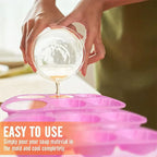 1pc 6 Hole Silicone Rose Cake Mold Rose Soap Molds Non-Stick Handmade Candle Mould Muffin Candy DIY Baking Tray Jelly Tool