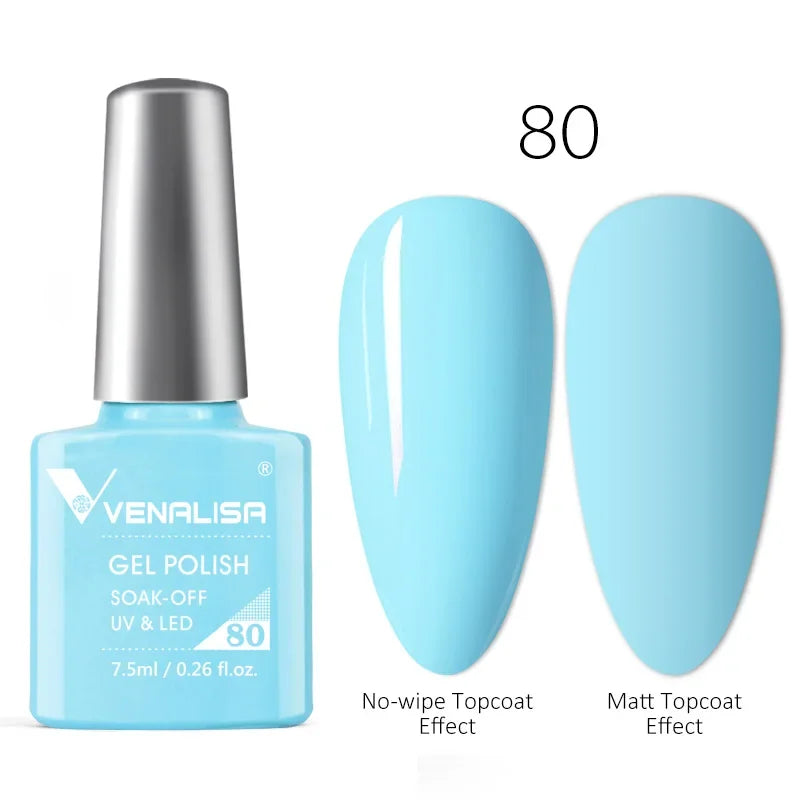 Venalisa Neon Gel Polish Varnishes Hybrid Nails For Manicure 7.5ml Semi Permanent Soak off Enamel Gel Polish UV Nail Gel Polish