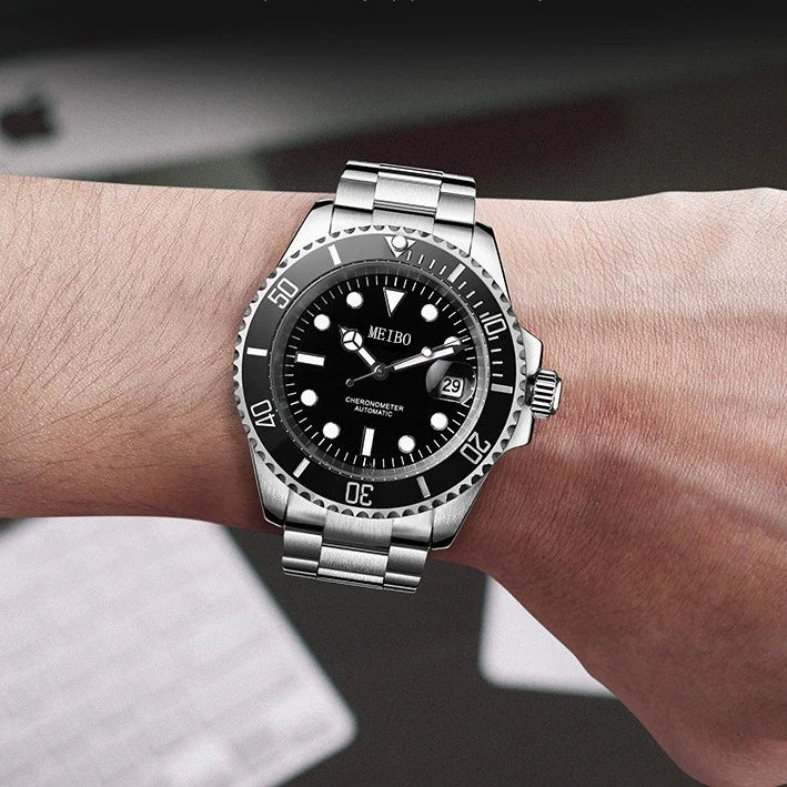 New Fashion Famous Man Luxury Calendar Quartz Watch Men Stainless Steel Casual Watches Reloj Hombre Male Wristwatches Gift Clock
