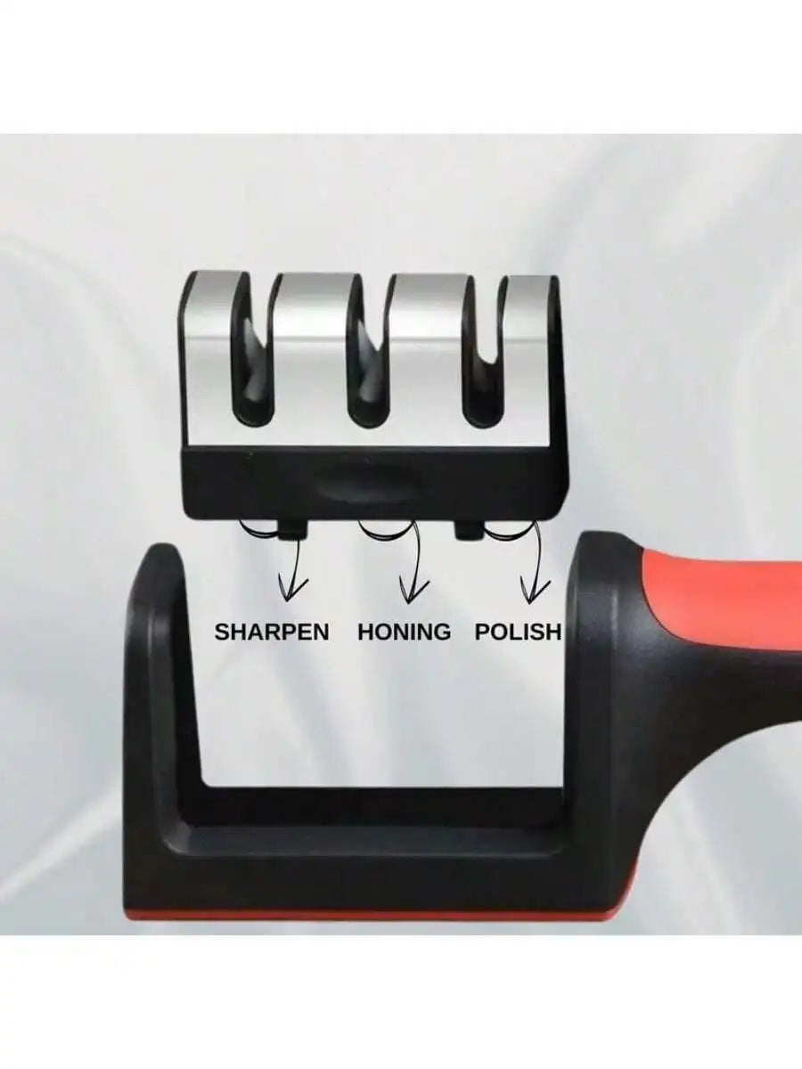 1-Pack Knife Sharpener Tool - Super Bowl Prep Edge Maintenance for Slicing Meats & Vegetables