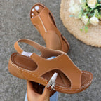 Summer Women Wedge Sandals New Woman Fashion Non Slip Beach Shoes Female Lightweight Casual Platform Sandalias Zapatos Mujer