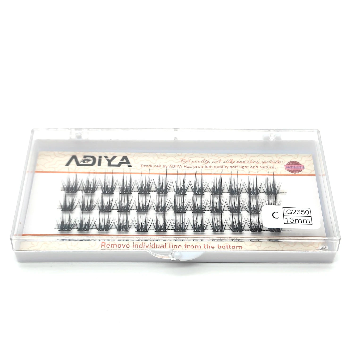 36Pcs C/D/dd 10-15mm DIY Eyelash Extension Segmented Cluster Easy Makeup Big Eye Secret Super Natural Lash Glitter Premade Lash