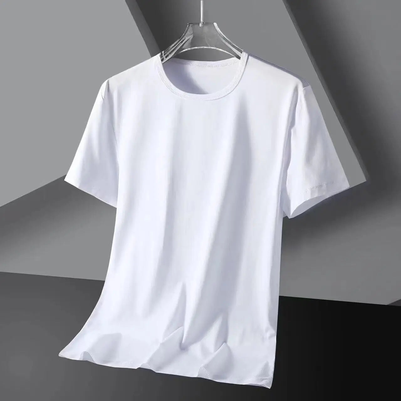 Casual Sportswear Set for Men Short Sleeve Five-Piece Pants Polyester Fiber Summer Collection Big Size T-Shirt And Shorts