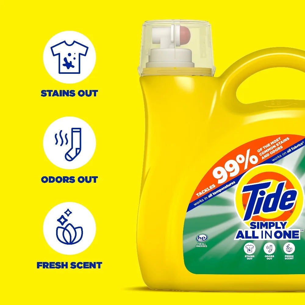 Large-capacity household Liquid Laundry Detergent for Fresh Daybreak Scent High Efficiency for Multiple Loads