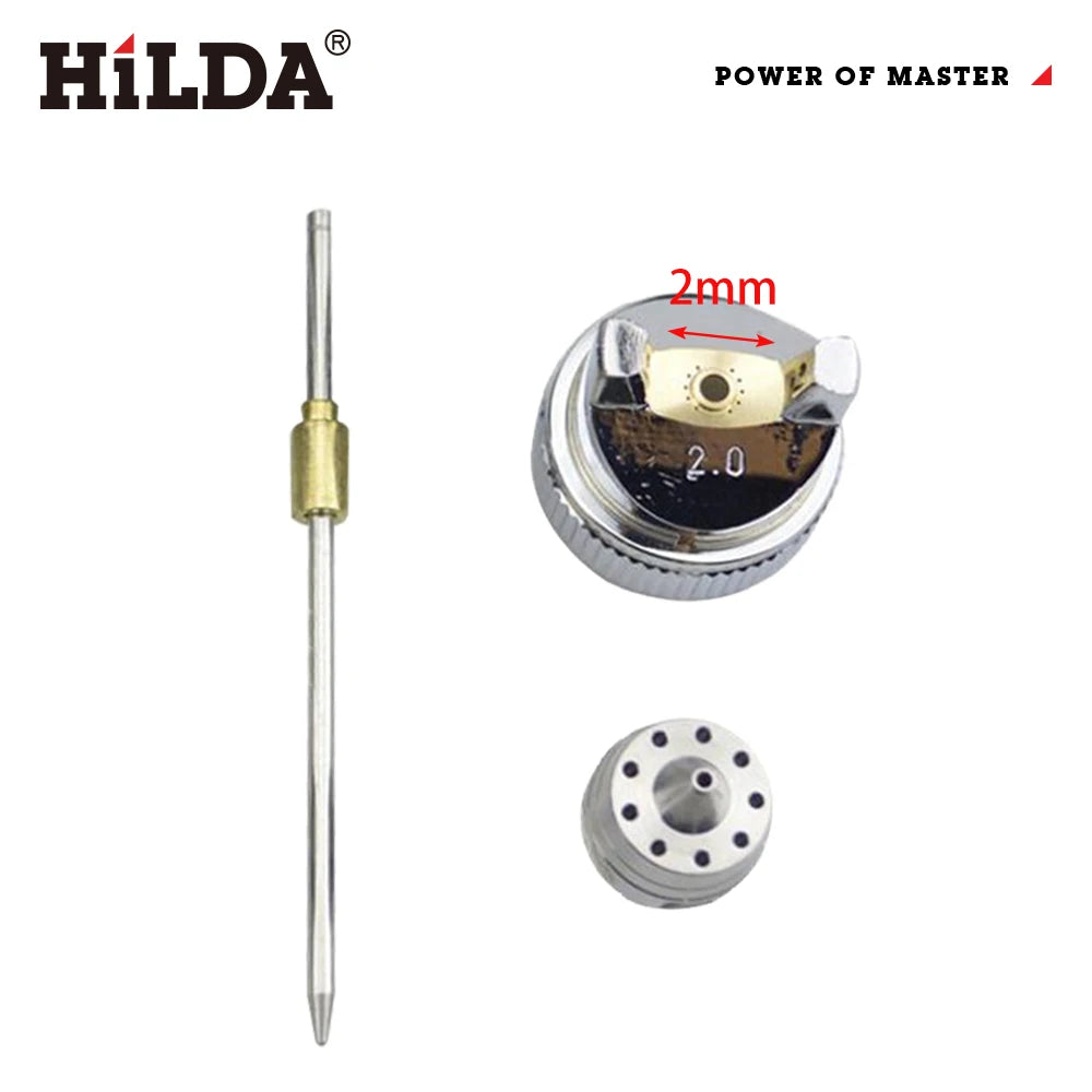 Small Repair Gun for Automobile Furniture Hand Operated H2000 Spray Gun Pneumatic Tool