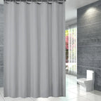 Clear Shower Curtain Plastic Shower Liner PEVA 180x180CM Lightweight Waterproof Shower Curtains for Bathroom with Magnets&Hooks