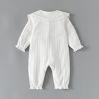 Sweet Newborn Baby Girl Rompers Cotton Toddler Girls Onesie Princess Jumpsuits Clothes