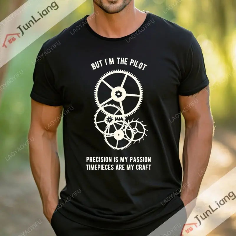 Watch Collector Watchmaker Watchmaker T-shirt Fashion Casual Vintage Top Unisex Shirt Oversized Short-sleeved Shirt Top