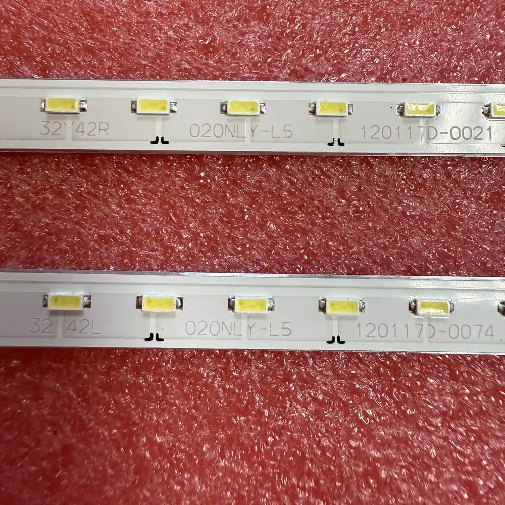 LED backlight stirp（2） for 44LED Panasonic TX-L32EW30 TX-L32E31B TX-L32E3B TX-L32X3B VVX32F101G00 32Y42R 32Y42L NLAW10100R L