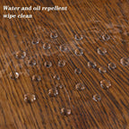 Clear Plastic Waterproof Tablecloth,Vinyl PVC Rectangle Table Cloth Oilproof Lace Table Cover for Dining Table Outdoor Decor