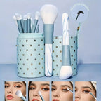 12pcs Professional Makeup Brush Set Premium Synthetic Foundation Concealer Powder Eyeshadow Blush Brushes Hygienic Beauty Tools