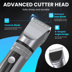 Sejoy Electric Hair Clippers Men Professional kit USB Rechargeable Men's Barber Hair Cutting Machine Beard Trimmer For Men Kids