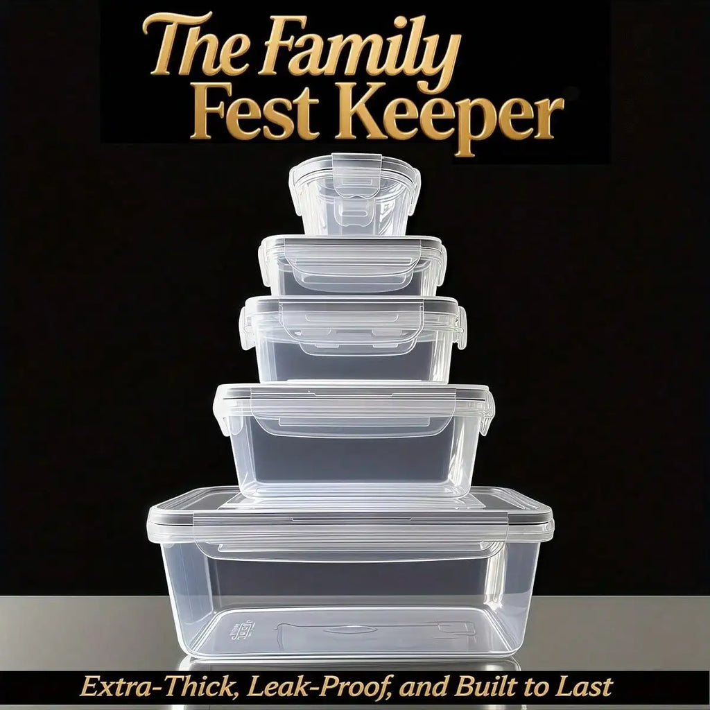40 Pcs Food Storage Containers With Airtight Lids Modern Clear Plastic Meal Prep Lunch Boxes Leakproof Stackable Container Set For Meal Prep Leftovers Kitchen Pantry Refrigerator Organization Housewarming Gift