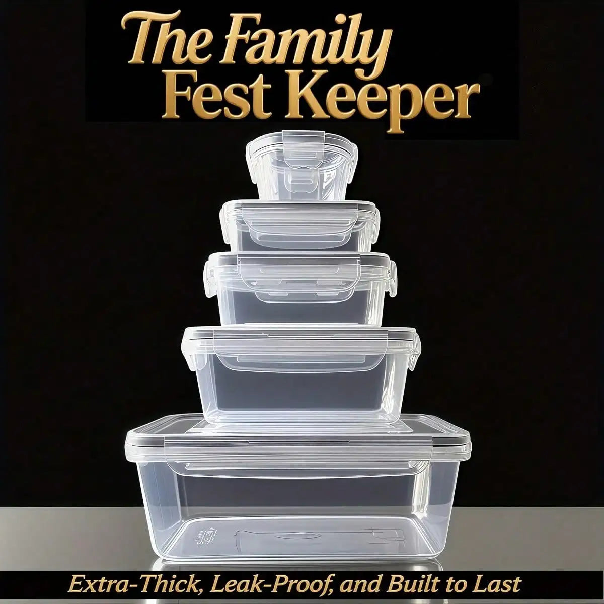 40 Pcs Food Storage Containers With Airtight Lids Modern Clear Plastic Meal Prep Lunch Boxes Leakproof Stackable Container Set For Meal Prep Leftovers Kitchen Pantry Refrigerator Organization Housewarming Gift