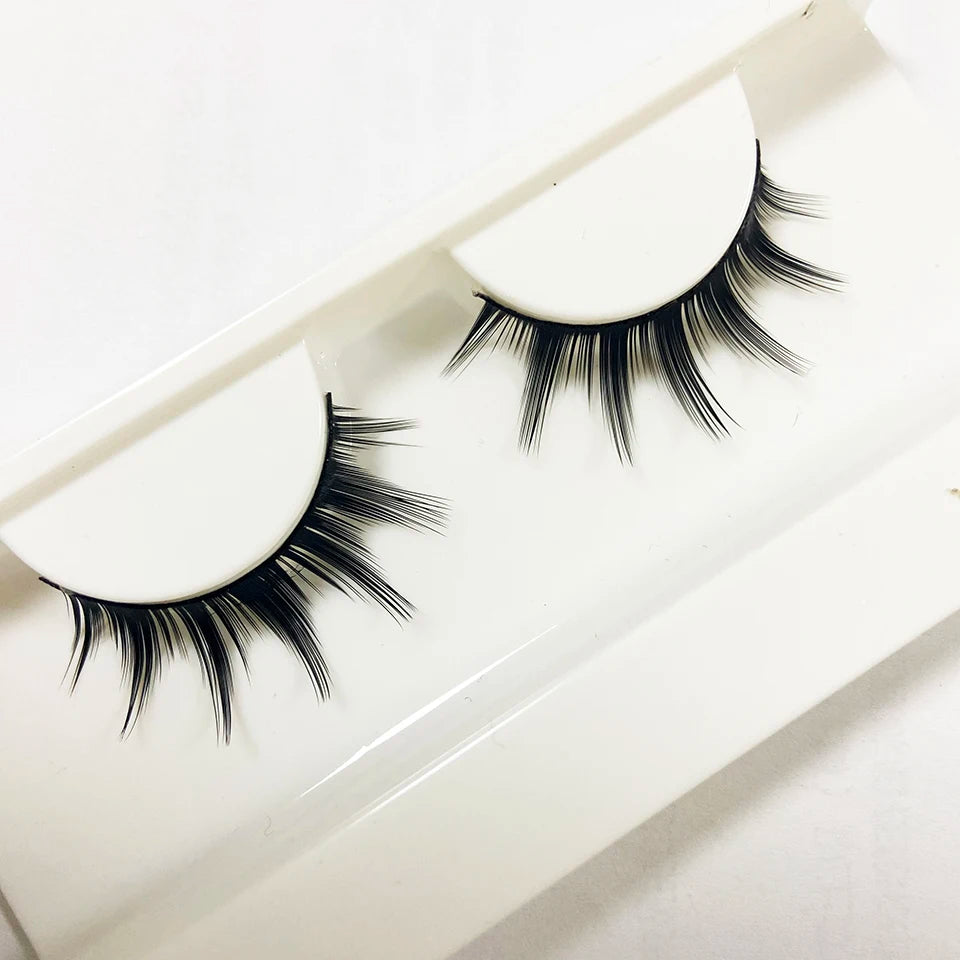 RED SIREN L Shape Cat Eye Lashes New Design Wispy Natural Mink Lashes Korean Makeup Eyelash