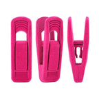 Velvet Hanger Clips, Strong Non-Slip Finger Clips for Pants, Skirts, Ties & Accessories - Perfect for Slim Velvet Hangers