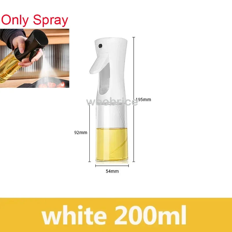 500ml Glass oil spray kitchen Spray Oil Sprayer Bottle Spray Oil Dispenser Oils Jar Cruet BBQ Baking Roasting Picnic Tool