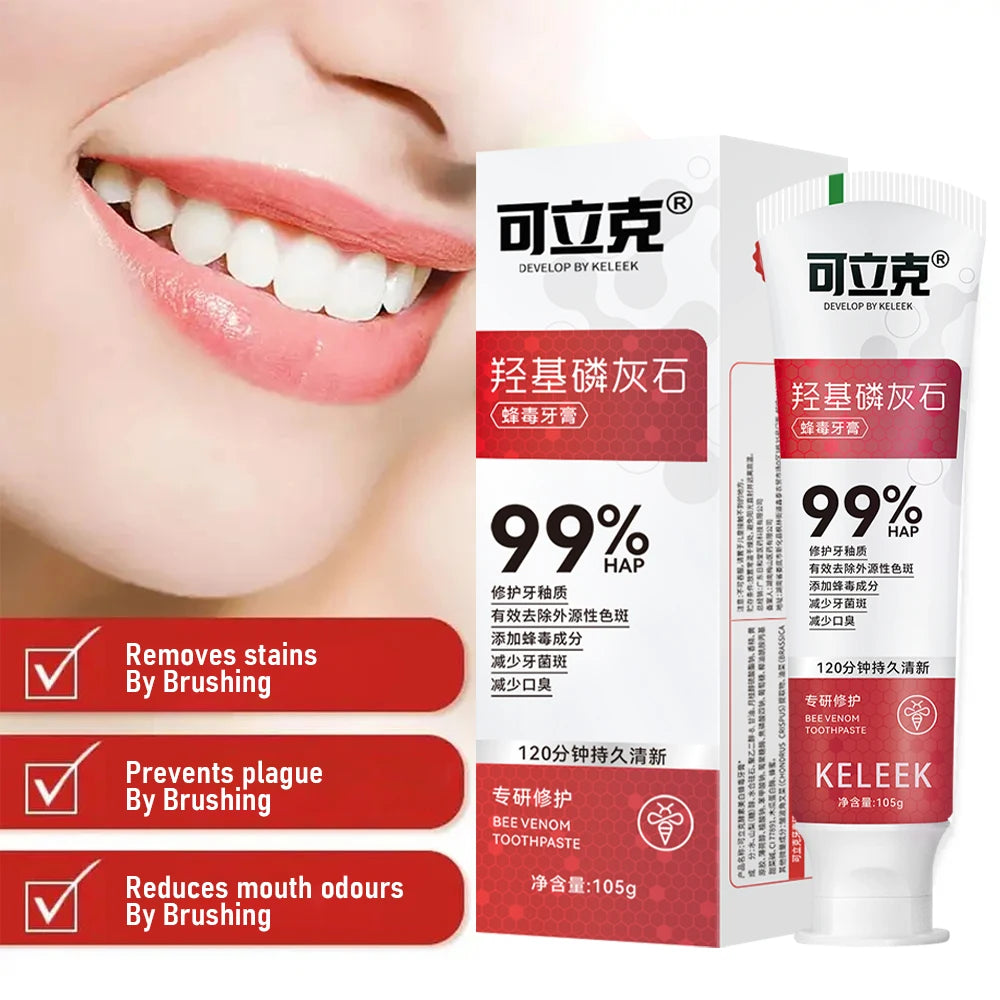 Hydroxyapatite Toothpaste Contains Important Teeth Repair Enamel Prevent Plaque Whitening Toothpaste Reduce Bad Breath Keleek