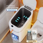Smart Sensor Trash Can JOYBOS Rechargeable Auto Adsorption Bag Garbage Can For Toilet Living Room Kitchen Household Items