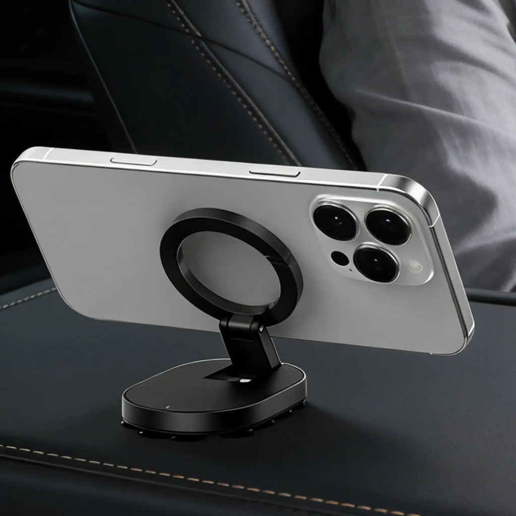 Magnetic Phone Mount Suction Cup Automobile Navigation Stand 360 Degree Adjustable Car Phone Holder Mount For Home