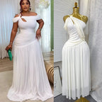 Women Backless Dresses A Line Solid Pleated  Dress Ankle Lenth Sleeveless Waist Cinch Slim Fit Party Sexy Elegant 2026 Summer