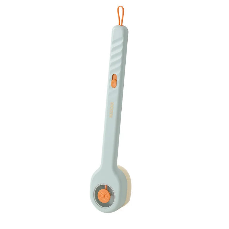 1pc Liquid Filled Soft Long Handle Hair Bath Brush, with A Back Rubbing Tool and A Long Handle for Showering Bath Accessories