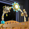 Baby Stroller Arch Toy With Spinning Baby Adjustable Stroller Mobile Toys For Newborns Toddlers Crib Gift Infant Sensory Toys