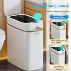 Smart Sensor Trash Can JOYBOS Rechargeable Auto Adsorption Bag Garbage Can For Toilet Living Room Kitchen Household Items