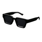 1PC Unisex Plastic Fashion Square Frame Sunglasses For Street Photography And Beach Trips Driving Accessories