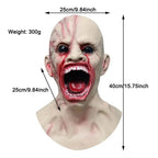 Mask Creepy Halloween Props Scary Realistic Face Mask For Adult Party Cosplay Costume Horror Props Scary Halloween Cosplay Mask