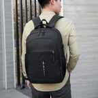 large capacity multifunctional backpack for commuting, business travel, student computer bag-ll, Simple and stylish backpack