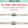 Solderless LED Connector 6 5 4 3 2 Pin LED Strip Connectors For RGB RGBW SMD 5050 WS2812B LED Strip Light Wire Connection