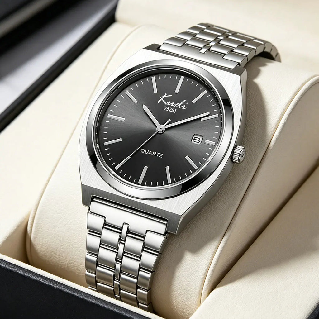 Fashion business men and women quartz watches calendar scale simple classic watches casual party gift watches