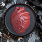 Heart Silicone Mold - 3D Realistic Heart Jelly Mold with Support Base for Cakes, Breakable Chocolate, Jelly, Pudding
