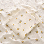 100X100cm Baby Receive Blanket for Newborn Cotton Muslin Swaddle Blanket Bedding Infant Bath Towel Baby Items Mother Kids