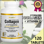 bcuelov Hydrolyzed Collagen Peptides - Nutritional Supplement for Healthy Hair, Skin and Nails