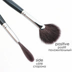 Fan Highlighter Brushes Makeup Top Goat Hair High Quality Blender Make Up Brush