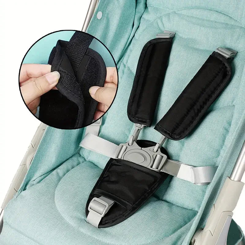 Baby Stroller Safety Belt Shoulder Protector Protective Cover Baby Walking Artifact Stroller Shoulder Pad Universal Accessories