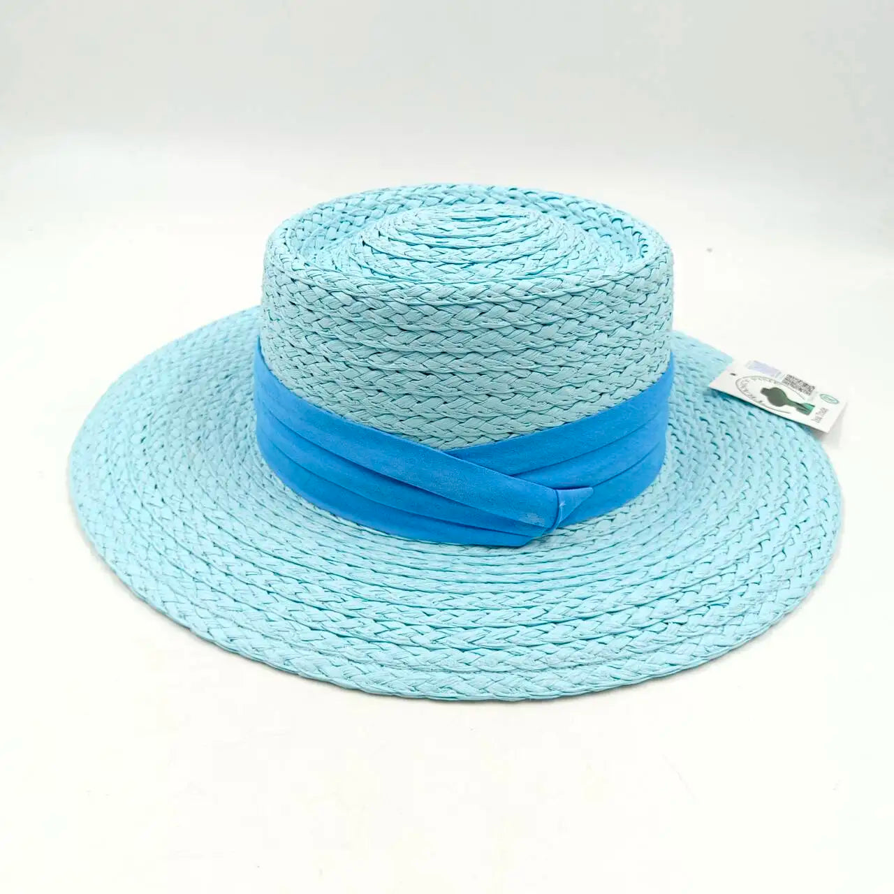 hats beach hat bohemian flat brim hat hand woven straw hat ladies summer vacation travel sun hat