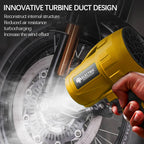 Electric Goddess 1500W Brushless Electric Turbo Blower Jet Fan 200M/S Air Blower Violent Blowing Tool For Dewalt 20V Battery