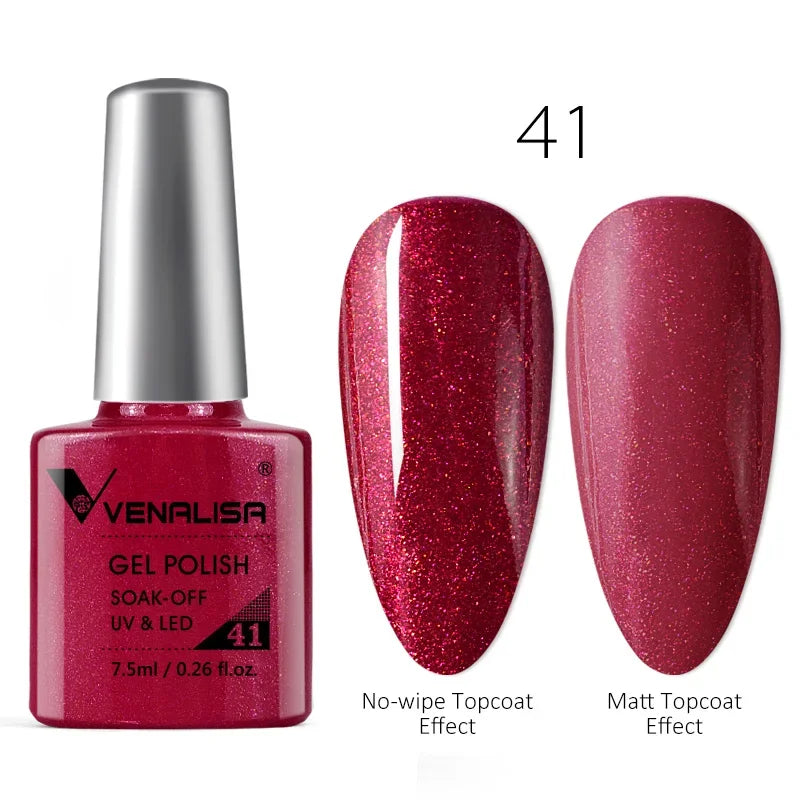 Venalisa Neon Gel Polish Varnishes Hybrid Nails For Manicure 7.5ml Semi Permanent Soak off Enamel Gel Polish UV Nail Gel Polish
