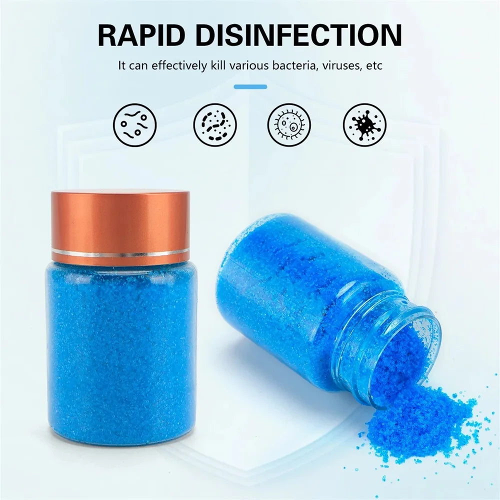 Hairdressing Tools Disinfection Powder Professional Barbershop Comb Clipper Scissors Hairpins Sanitiser Salon Barber Accessories