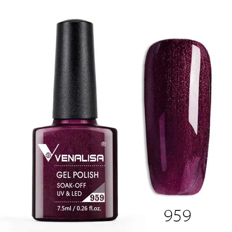 Venalisa Neon Gel Polish Varnishes Hybrid Nails For Manicure 7.5ml Semi Permanent Soak off Enamel Gel Polish UV Nail Gel Polish