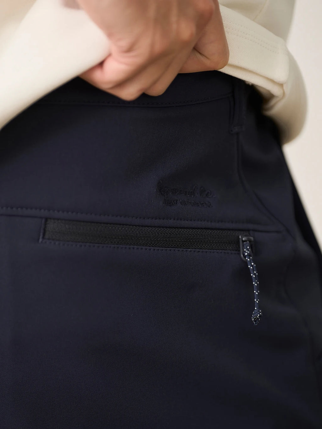 SIMWOOD 2026 Spring New Regular Straight Soft Shell Warm Fleece Lining Fabric Casual Pants Men Outdoor Trousers