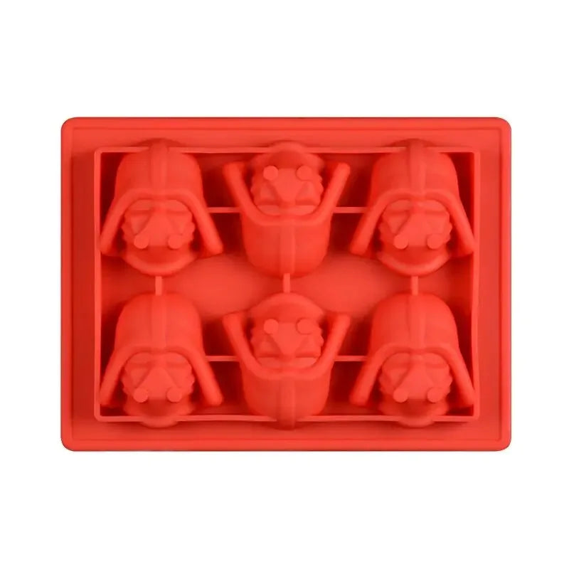3D Cartoon Silicone Mold for Baking Chocolates Gummy Candy Jello Ice Cube Soaps Gypsum Form Plaster Mould for War Fans