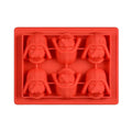 3D Cartoon Silicone Mold for Baking Chocolates Gummy Candy Jello Ice Cube Soaps Gypsum Form Plaster Mould for War Fans